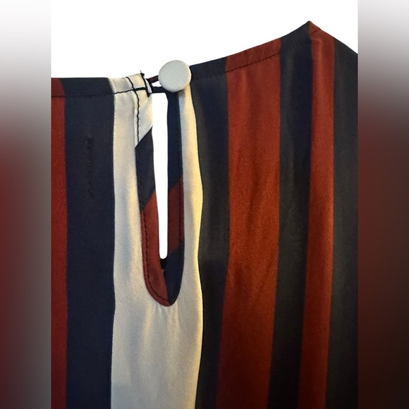 Sir. Women's Striped V-Neck mini dress- Multicolor size 1 - Picture 4 of 9